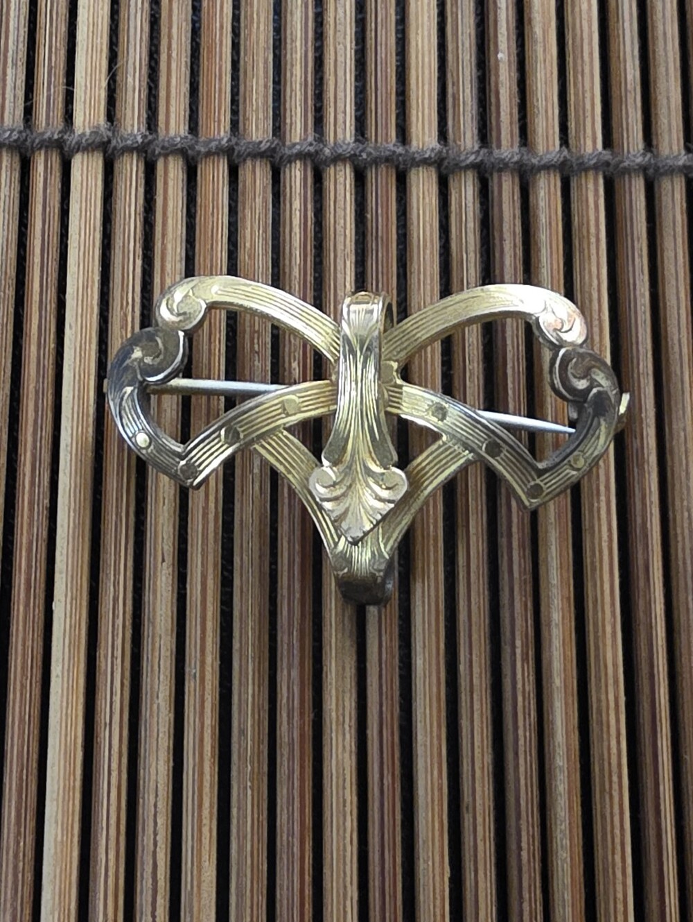 Gold Filled Yellow Gold Pendant, Brooch (Vintage)